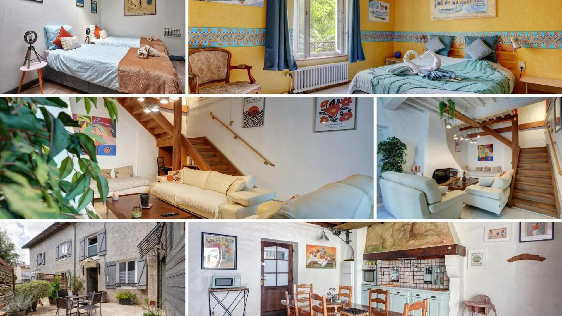 Charme Authentique A Corbas - Authentic Charm In Corbas - 120M2 Of Comfort-6 Personnes 0*,
